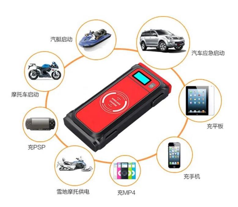 汽车应急启动电源上