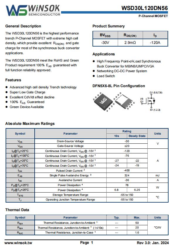 WSD3020DN33